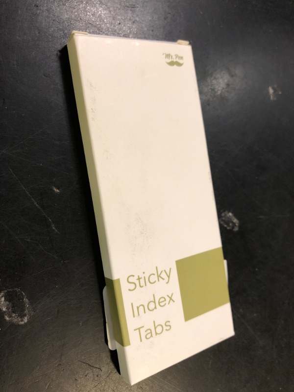 Photo 1 of Mr. Pen- Sticky Index Tabs, 240 Pcs, Colorful Sticky Tabs for Notebooks, Page Markers, Page Tabs for Binders, Page Tabs Sticky Tabs for Books, Notebook Tabs, Book Sticky Tabs for Notebooks