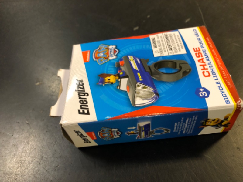 Photo 1 of Energizer PAW Patrol Chase Bike Light, Ideal for Kid's Bikes and Scooters, PAW Patrol Toy Flashlight for Boys and Girls, Use as a Camping Flashlight and Outdoor Light (Batteries Included)