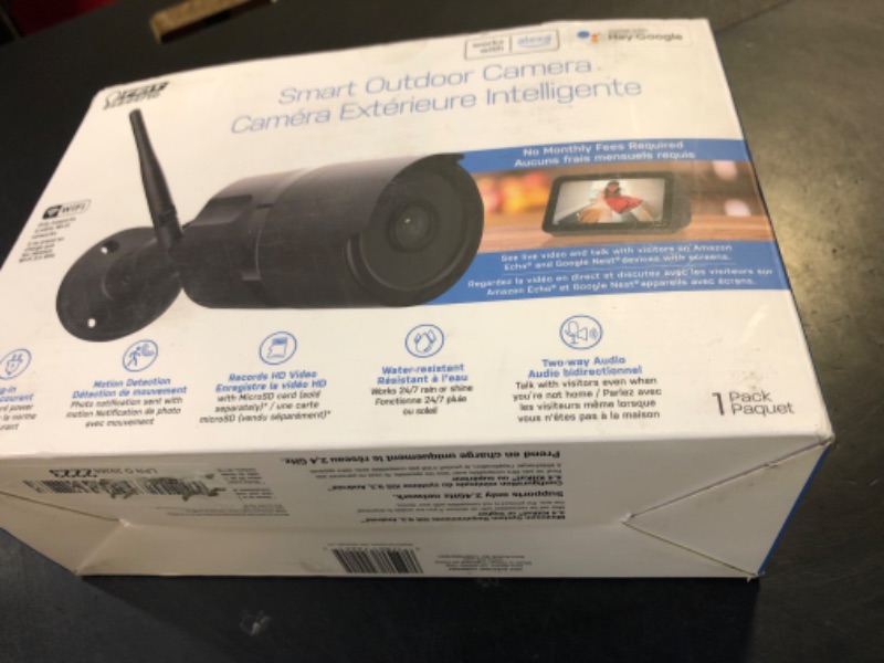 Photo 1 of Feit Electric CAM/WM/WiFi 1080p HD Outdoor WiFi Smart Home Security Camera with Night Vision