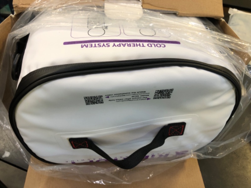 Photo 1 of Cold Therapy Machine with Programmable Timer, Portable Ice Machine for Knee After Surgery, Knee Replacement Recovery System, Cryotherapy Pain Relief w/Compression Pad