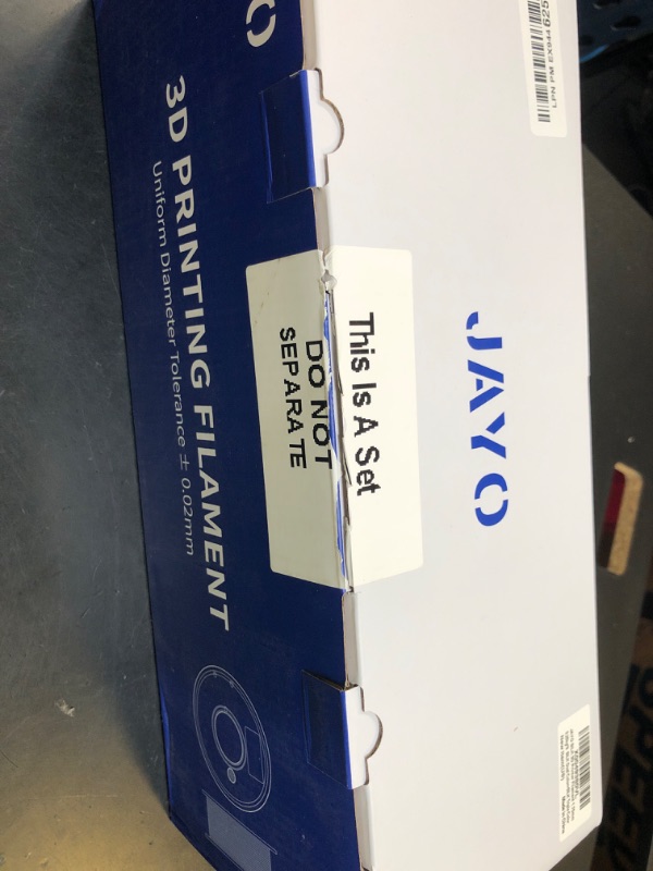 Photo 1 of JAYO 3D Printer Filament Bundle, Dual & Triple Color Silk Filament, 250g Spool, 8 Rolls, 2kg in Total