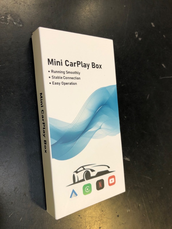 Photo 1 of Wireless CarPlay & Android Auto Adapter, 2025 CarPlay Ai Box for OEM Wired Cars with Built-in Netflix/YouTube, TF Card Support - Upgrade to Wireless Streaming & Media Playback