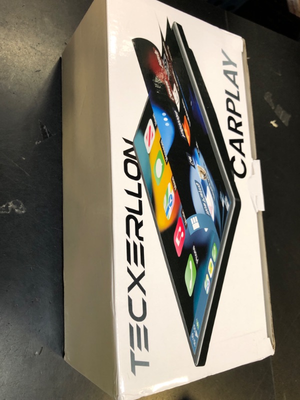 Photo 1 of TECXERLLON 10.26" Wireless CarPlay Screen for Car, Android Auto Screen with Backup Camera, Portable Touchscreen Car Stereo with GPS Navigation/Mirror Link/Voice Control/Bluetooth/FM/AUX