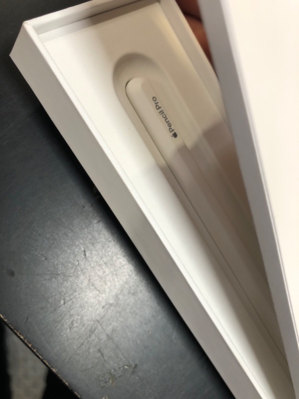 Photo 1 of Apple Pencil Pro: Latest Model - Device Compatibility Check Required - Pixel-Perfect Precision, Tilt and Pressure Sensitivity, Perfect for Note-Taking, Drawing, and Art. Charges and Pairs Magnetically