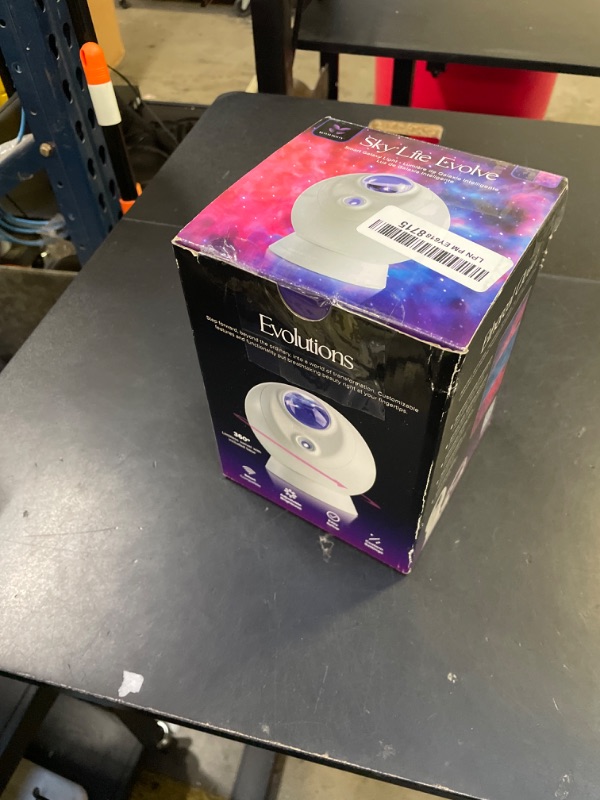 Photo 1 of BlissLights Sky Lite Evolve - Star Projector, Galaxy Projector, LED Nebula Lighting, WiFi App, for Meditation, Relaxation, Gaming Room, Home Theater, and Bedroom Night Light Gift (Blue Stars)