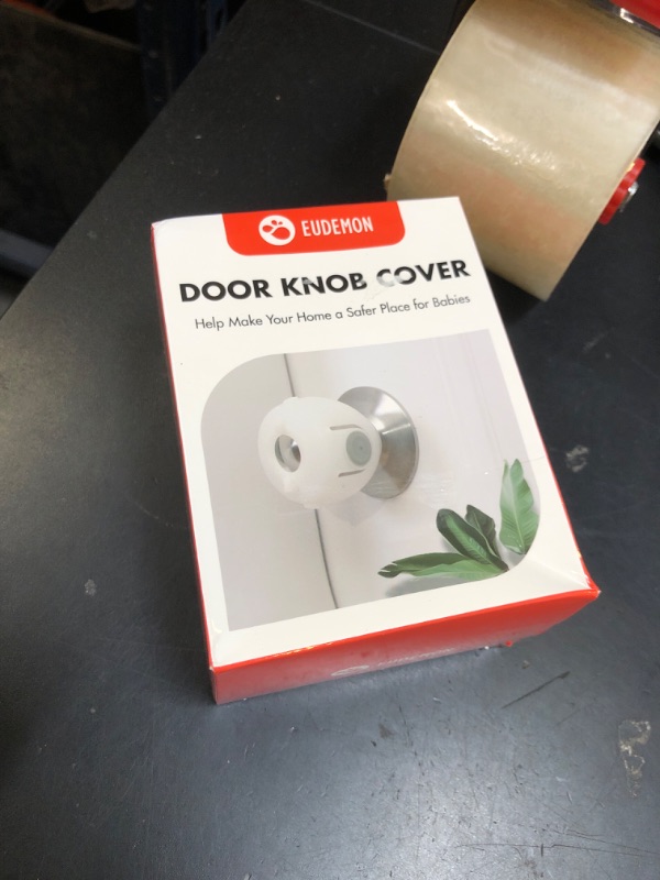 Photo 1 of Mom's Choice Gold Awards Winner - EUDEMON 4 Pack Baby Safety Door Knob Covers Door Knob Locks(not Suit for All Door knobs)