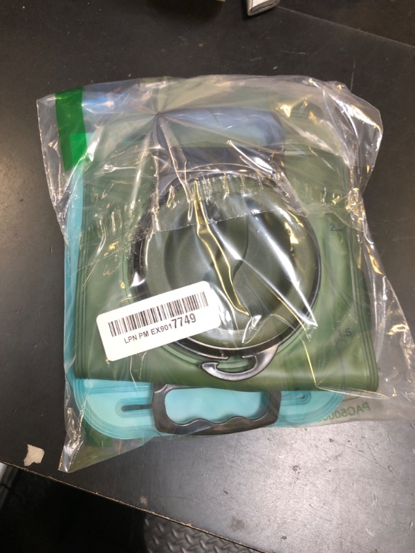 Photo 1 of Baen Sendi 2 Pack Hydration Bladder 2 Liter/70 oz - Water Bladder Pack of 2(1 Piece Blue+1 Piece ArmyGreen) - BPA Free Hydration Pack Replacement
