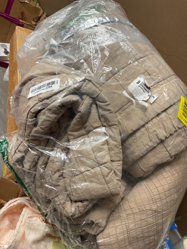 Photo 1 of Cottolester Fall Quilt Set Full Size  Set Soft Microfiber Quilt brown 