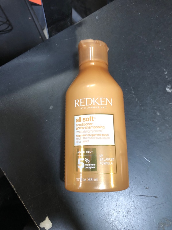 Photo 1 of Redken All Soft Conditioner | For Dry, Brittle Hair | Moisturizes & Provides Intense Softness | With Argan Oil | 10.1 Fl Oz