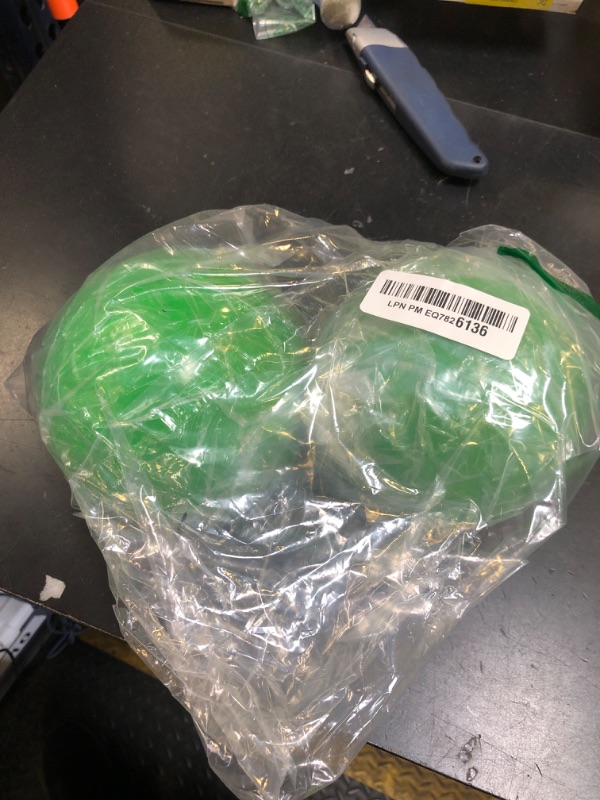 Photo 1 of Yes4All Soft Weighted Toning Ball Smooth 4lb Pair (4lbs x2) - Green