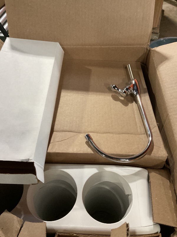 Photo 1 of Aquasana SmartFlow® Reverse Osmosis Water Filter | RO Under Sink System | WQA Certified up to 99.99% of 90 contaminants Including Fluoride, PFAS, Arsenic, Lead, and Chlorine | Chrome Faucet