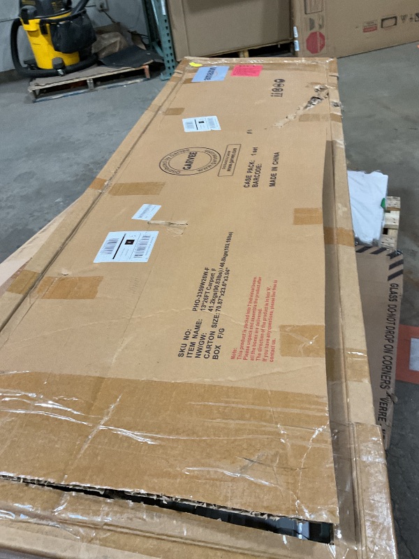 Photo 1 of ***PARTIAL SET BOX 1 OF POSSIBLY 3 (WHITE TOP ONLY) *** GarveeLife 13 ft x26 ft x11 ft Oversized Metal Carport, Steel Heavy Duty Car Ports for All-Weather, Tall Carport for Full-Size Pickup Trucks, Boats, and Tractors, N.W. 780 LBS