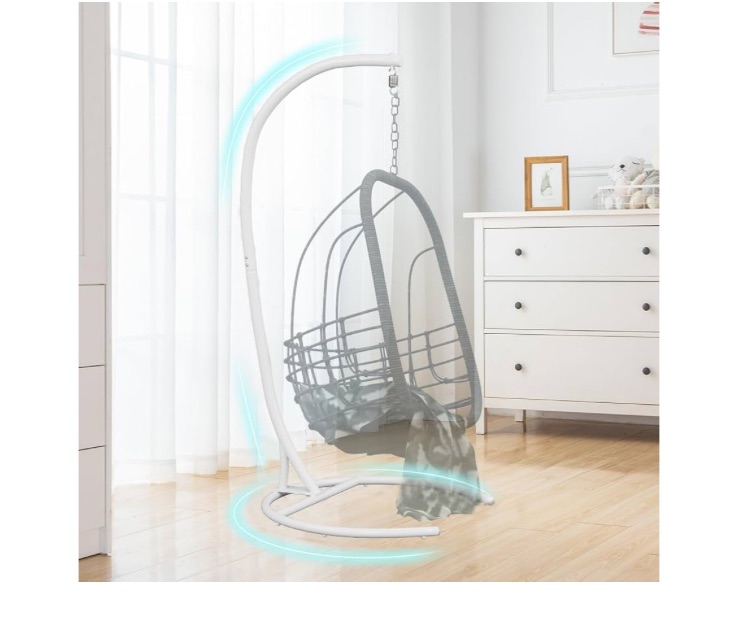 Photo 1 of ***UNKNOWN MISSING HARDWARE***Hammock Stand Only Hammock Chair Stand Only Hanging Chair Stand Only Swing Stand Frame Outdoor Indoor Egg Chair