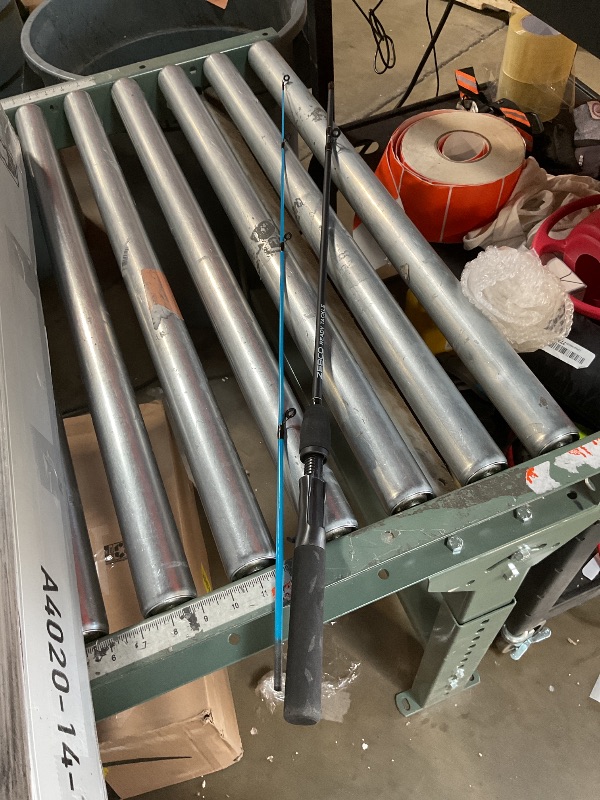 Photo 1 of ** JUST ROD NO REEL OR KIT** Zebco Ready Tackle Spinning Reel and Fishing Rod Combo, Includes Tackle Kit