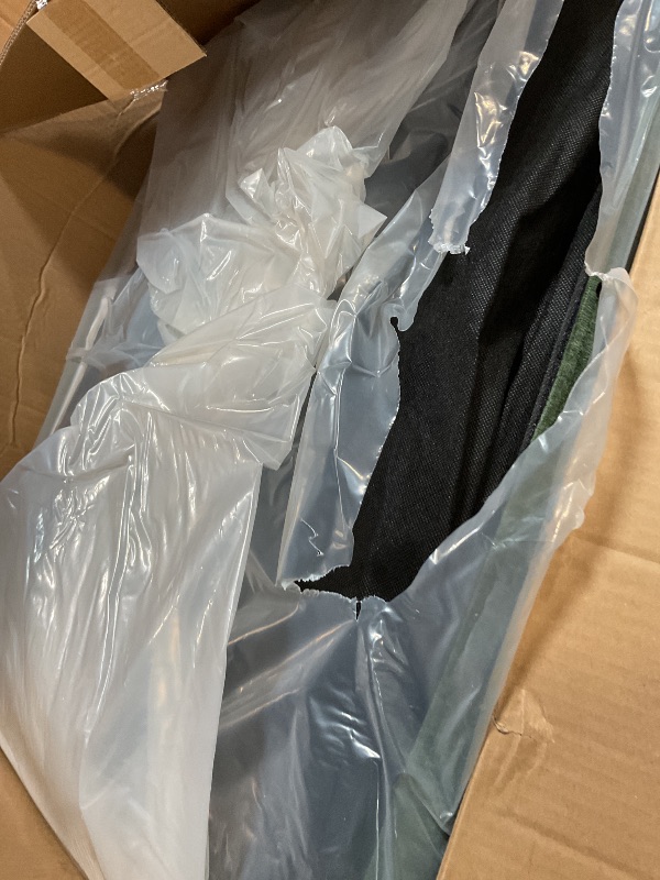 Photo 1 of ** 2 PIECES*** Vesgantti 108" Modular Sectional Sofa, Comfy Cloud Couch with Movable Ottoman Deep Seat Chenille L Shaped Modular Sofa, Sectional Couches for Living Room, Bedroom and Apartment, Green