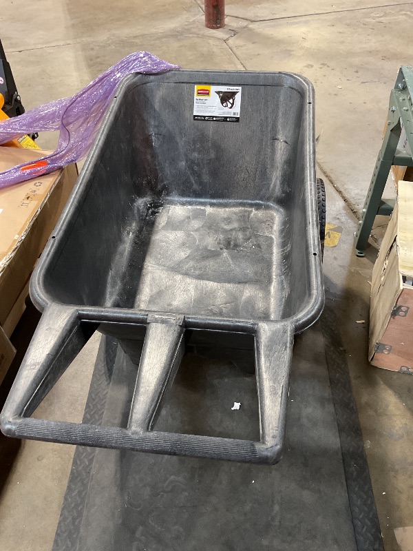 Photo 1 of **MINOR DAMAGE**RCP5642BLA - Big Wheel Utility Cart