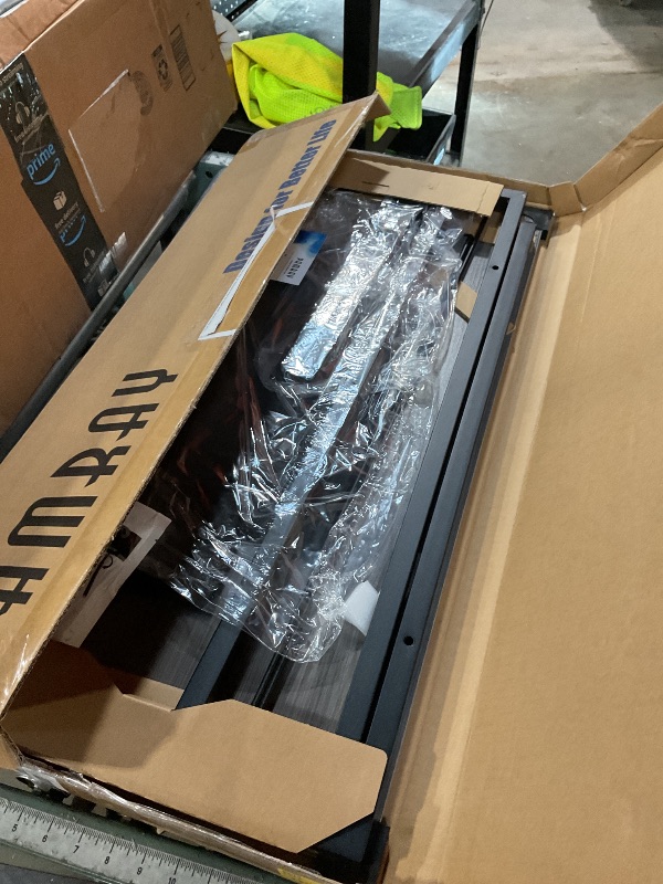 Photo 1 of **missing hardware**Pamray 32 Inch Computer Desk for Small Spaces with Storage Bag, Home Office Work Desk with Headphone Hook, Small Office Desk Study Writing Table