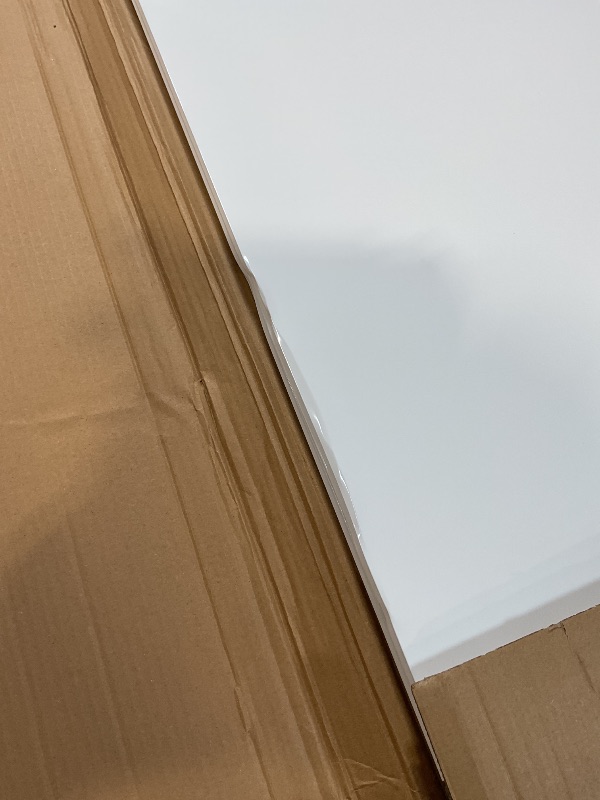 Photo 1 of **NEW BUT DAMAGED-SEEN IN PHOTO**Magnetic White Board Dry Erase Board for Wall?72" x 48" (6ft x 4ft) Wall-Mounted Aluminum Frame Marker Board, Foldable Portable Whiteboard with a Long Pen Tray for School, Classroom, Office & Home