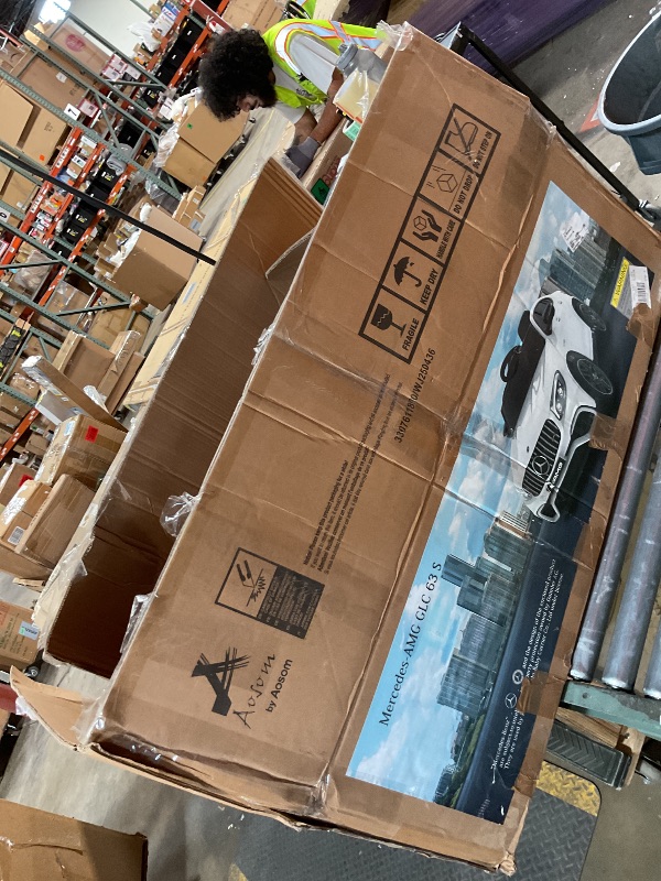 Photo 1 of *MISSING 3 WHEELS**Aosom 12V Toddler Ride On Car with Remote Control, Mercedes Benz AMG GLC63S Coupe, Electric Car with 2 Speed, MP3 Player, Light, Horn, Songs, Suspension, Black