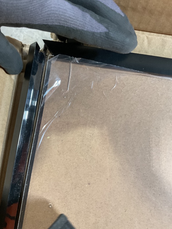 Photo 1 of **TOP OF FRAME IS LOOSE**LaVie Home 22.375x34 Picture Frame for Wall Display, 22.375x34 Black Picture Frame with HD Plexiglas, 22.375 x 34 Frame 1 Pack, Display Frame for Vertical or Horizontal, Classic Collection