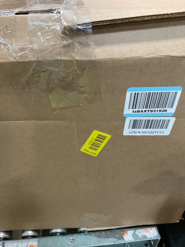 Photo 1 of **MISSING WHEELS AND HARDWARE**Whitmor Deluxe Adjustable Garment Rack - Rolling Clothes Organizer - Black and Chrome