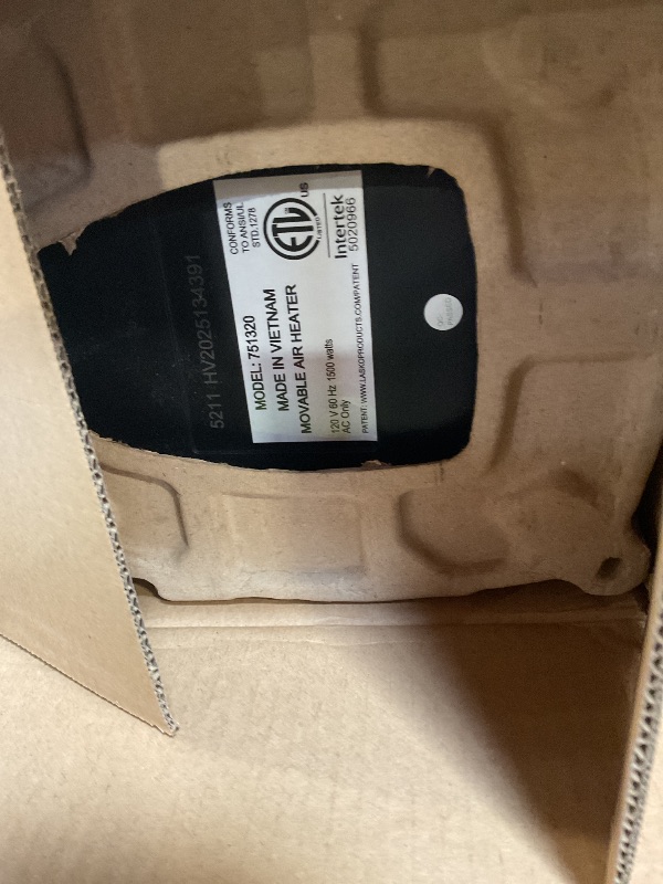 Photo 1 of **DIRT FROM TRANSPORT **Lasko 1500W Ceramic Tower Space Heater with Remote, Thermostat, Timer & Widespread Oscillation, Portable Electric Heater for Indoor Use, Bedroom & Living Room, 751320