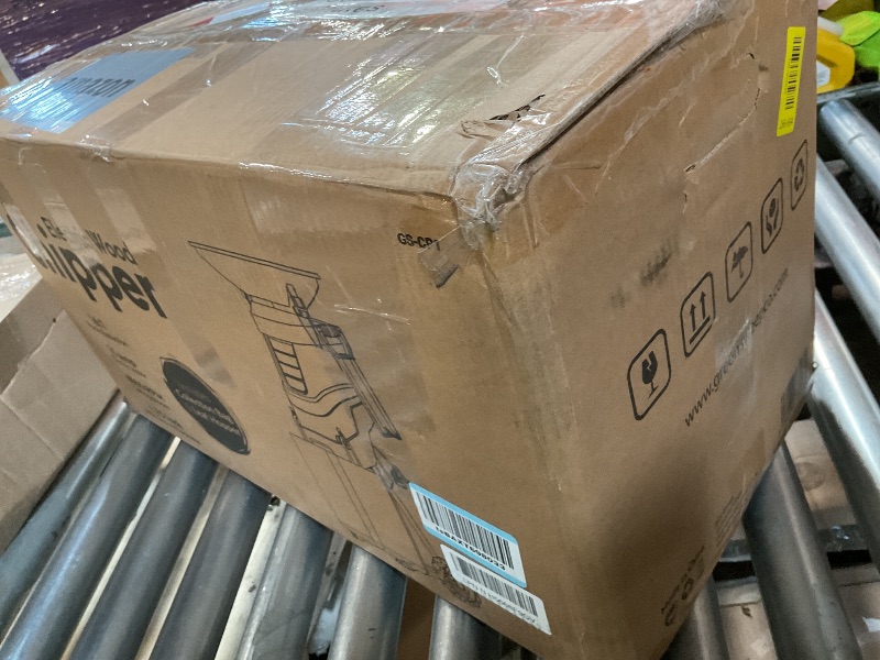 Photo 1 of **DIRT**GREENSWEEP Electric Wood Chipper & Mulcher – 15A Powerful Garden Shredder for Branches, Sticks & Yard Waste – Compact, Quiet & Easy to Use with Collection Bag