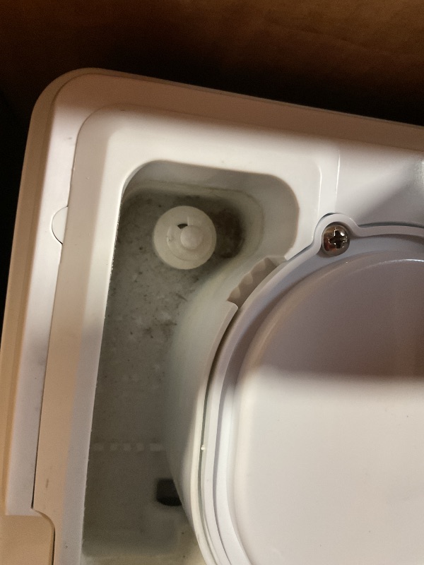 Photo 1 of **DIRT**Antarctic Star Nugget Ice Maker Countertop with Soft Chewable Ice, Portable Sonic Ice Maker with Basket and Scoop, Removable Top Cover, Auto-Cleaning for Home/Party/RV/Camping (Stainless Steel Silver)