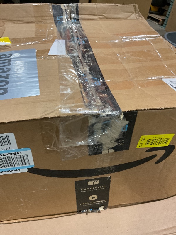 Photo 1 of **DIRT**Elevon Air Mattress with Built in Pump - Luxury Double High Inflatable Bed for Home, Travel & Camping, Navy/White, Queen, 20" High