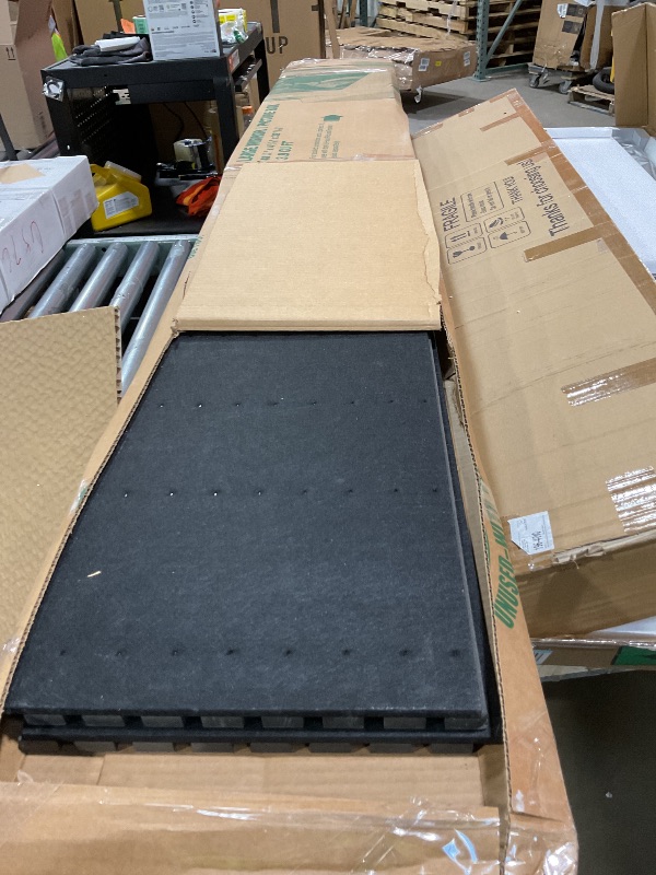 Photo 1 of 2-Pack Acoustic Wood Slat Panels - Soundproof Wall Paneling for Interior Decor