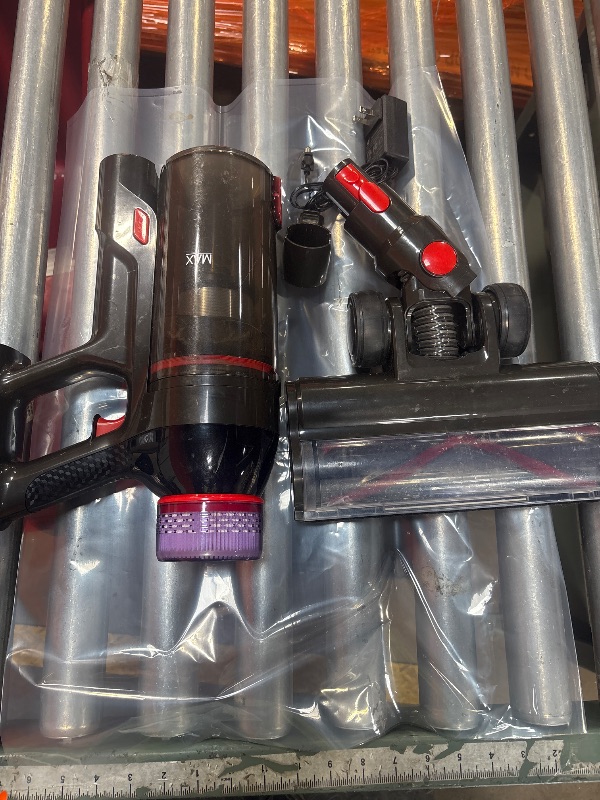 Photo 1 of ****FOR PARTS/MISSING ASSEMBLY PIECES**** Cordless Vacuum Cleaner,550W/45KP/60Mins Stick Vacuum Cordless Rechargeable for Home/CarPet/Pet Hair/Floor-3 Suction Modes,Smart Screen&Headlight,Self-Standing,Removable Battery,Lighweight,Anti-Tangle