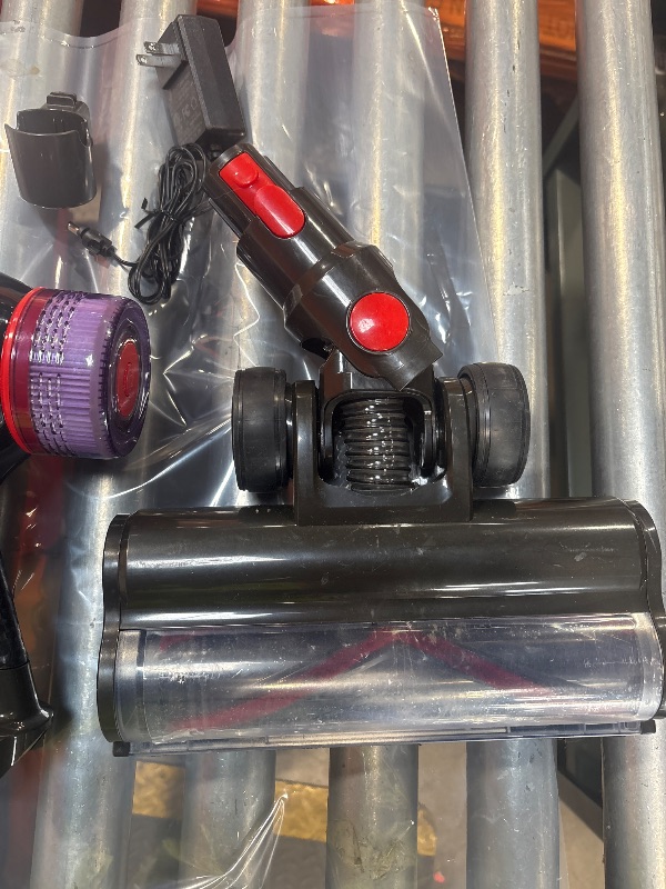 Photo 1 of ****FOR PARTS/MISSING ASSEMBLY PIECES**** Cordless Vacuum Cleaner,550W/45KP/60Mins Stick Vacuum Cordless Rechargeable for Home/CarPet/Pet Hair/Floor-3 Suction Modes,Smart Screen&Headlight,Self-Standing,Removable Battery,Lighweight,Anti-Tangle