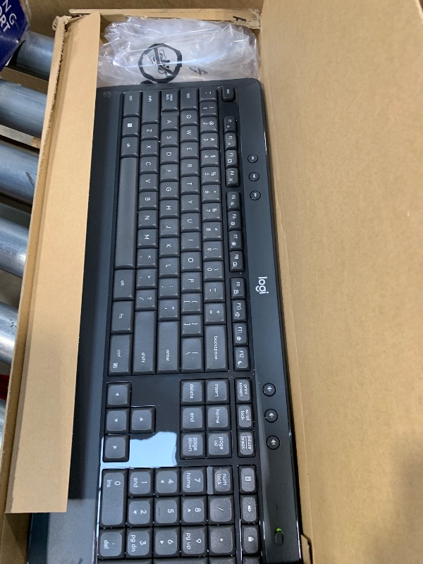 Photo 1 of **MISSING PIECES (MOUSE & DONGLE)*** Logitech MK540 Advanced Wireless Keyboard and Mouse Combo for Windows, 2.4 GHz Unifying USB-Receiver, Multimedia Hotkeys, 3-Year Battery Life, for PC, Laptop
