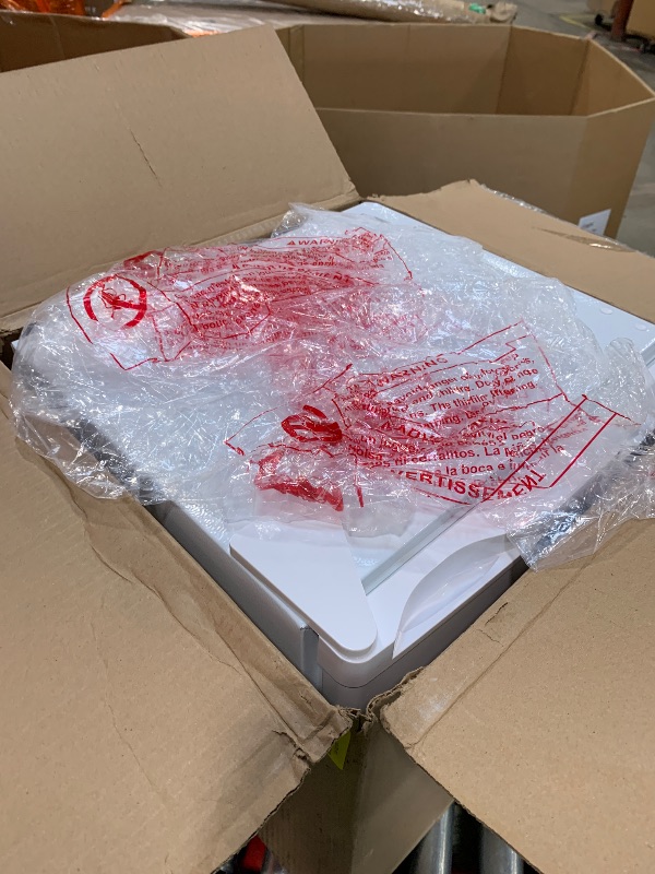 Photo 1 of *PARTS ONLY*
Electactic 1.6 Cu.ft Mini Fridge with Freezer, Compact Single Reversible Door Refrigerator, Adjustable Thermostat, Ultra Quiet, Energy Efficient for Office, Dorm, Bedroom, Apartment -White