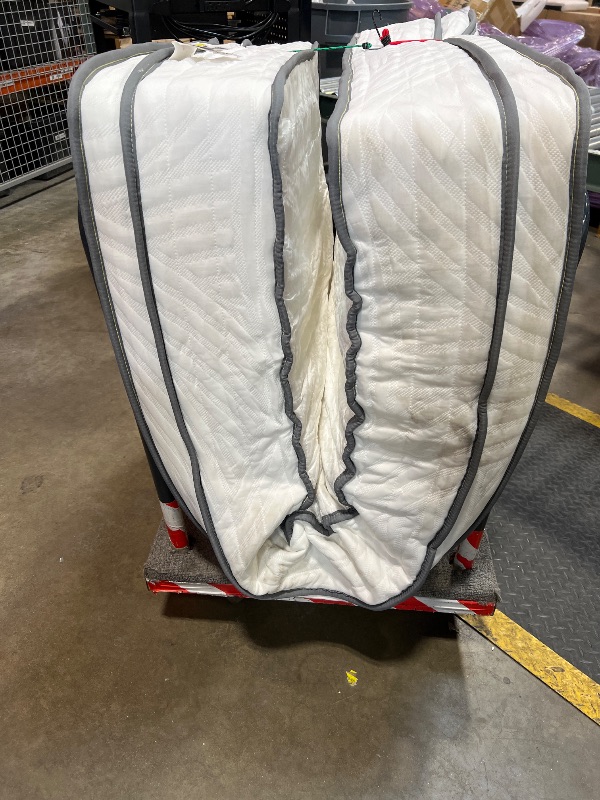 Photo 1 of ****NOT IN PACKAGING /DIRTY FROM TRANSPORT ***** Twin Mattress 10 Inch, Hybrid Mattress Twin Size with Comfy Support, Bed Mattresses with Individual Pocket Springs for Motion Isolation & Pressure Relief, Certipur-Us Certified