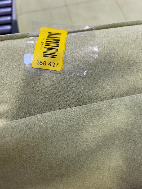 Photo 1 of ****DOES NOT COME WITH PICTURED BOX/ COLOR IS GREEN/ODOR***** MAXYOYO Folding Sofa Bed, Convertible Sleeper Chair with Pillow Foldable Matress with Back Support, Portable Fold Out Chair Bed Comfy Floor Sofa Lounge for Living Room Bedroom, Orange Double