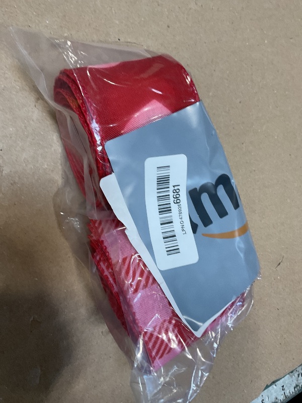 Photo 1 of 2 Rolls Valentine's Day Fabric Ribbons Pink Plaids Burlap Hearts Linen Ribbons Valentines Edge Wired Decor Ribbons for Valentine's Day Party Wedding Gift Wrapping Crafts Decoration Supplies 5 Yards