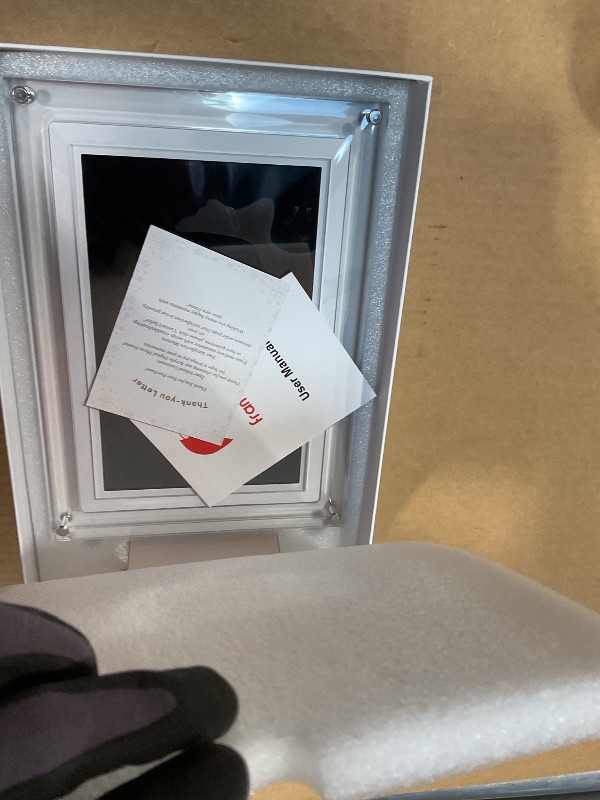 Photo 1 of 10.1inch Acrylic Digital Picture Frame, WiFi Digital Photo Frame with 16GB Large Capacity HD IPS Touchscreen,Auto-Rotate, Share Photos/Videos Instantly Via Frameo App from Anywhere