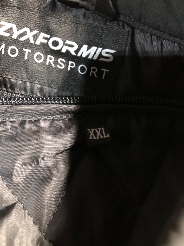 Photo 1 of ***(HEAVILY USED/ MINOR DAMAGE)***Motorcycle Jacket Motorbike Biker Waterproof Jackets Windproof Full Body Protective Gear Armoured Summer Winter for Men SIZE XXL 2XL