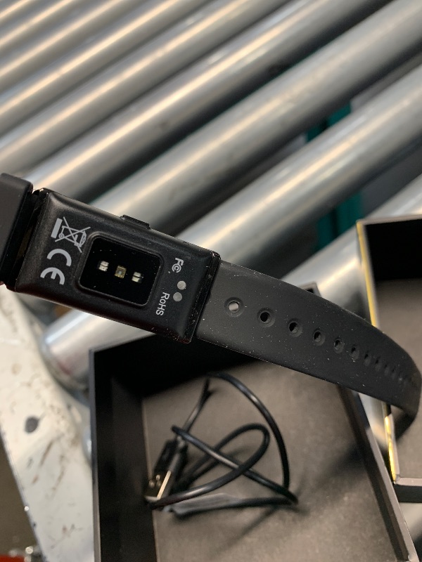 Photo 1 of ***DAMAGED - SEE NOTES/PICTURES*** Smart Bracelet for Men Women, Health Activity Fitness Trackers, 24/7 Continuous Heart Rate/Blood Pressure/HRV/Stress Monitor, 24H Sleep Tracker, 170+ Sports Modes Smart Wristband with Free APP 2 Bands