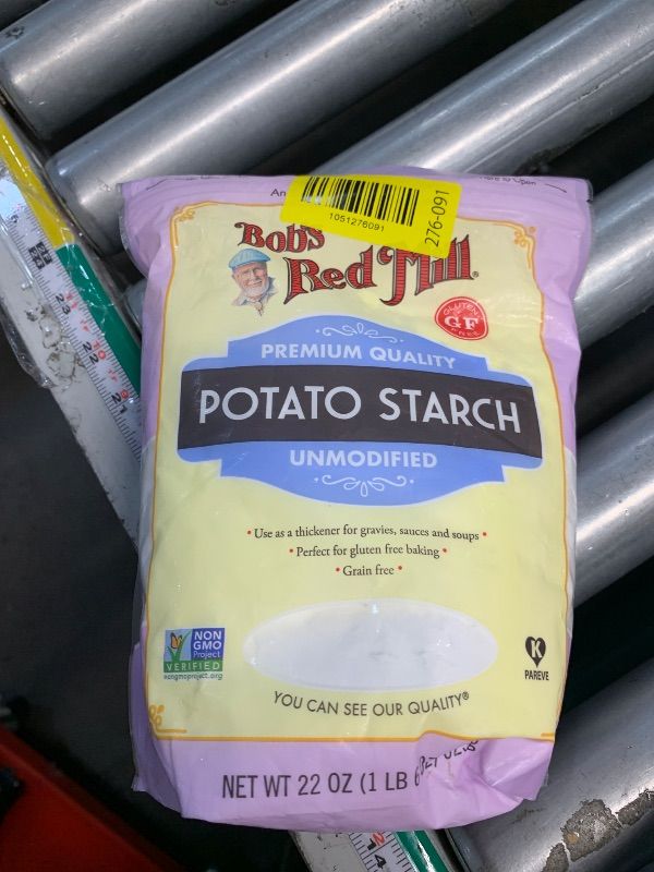 View 2 of ***SINGLE***Bob's Red Mill Potato Starch, 22oz - Non GMO, Vegan, Kosher
BEST BY: 03.17.2028