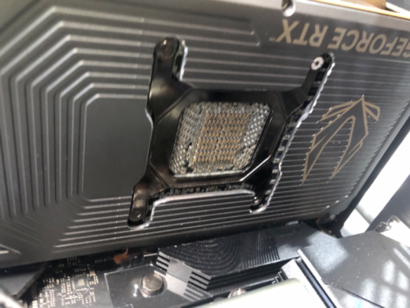 Photo 1 of ****DAMAGED PCIe, STRIPPED AND DAMAGED GPU****
ZOTAC MEK Gaming PC Desktop, NVIDIA GeForce RTX 5090 32GB GDDR7, AMD Ryzen 7 9800X3D Up to 5.2GHz, 32GB DDR5, 2TB NVMe SSD, 1200W 80+ Gold PSU, WiFi 7, Windows 11 Pro