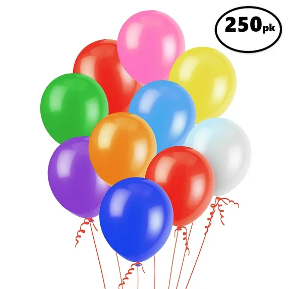 View 1 of
Hero image 0 of DG Sports 12" Assorted Colors Birthday Balloons, 250 Count, 0 of 12
DG Sports
DG Sports 12" Assorted Colors Birthday Balloons, 250 Count