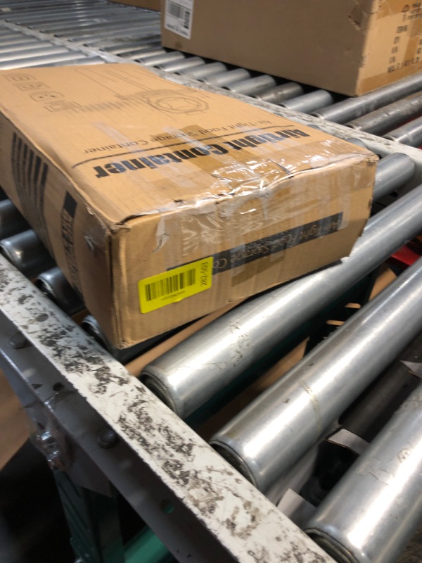 Photo 1 of (used) Skroam 4PCS Cereal Containers Storage [4L/135.2 oz], Airtight Food Storage Containers with Pour Spout for Kitchen & Pantry Organization