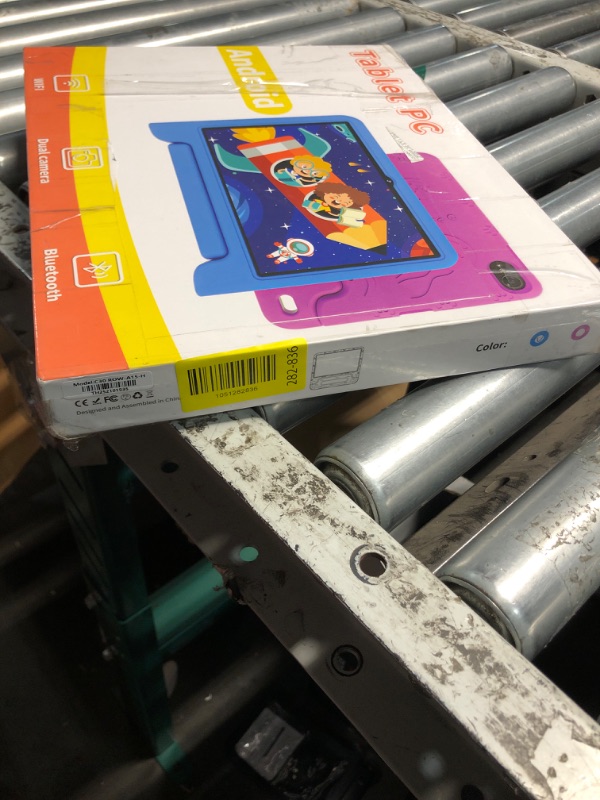 Photo 1 of ***LOCKED, NEEDS FACTORY RESET** 2025 Upgraded Android 14 Tablet, 10inch Kids Tablet , Octa-core CPU, 10GB+64GB+1TB Expand Tablets for Kids with Kids Space, Parental Control, 6000mAh Big Battery, HD Touchscreen Display Tableta