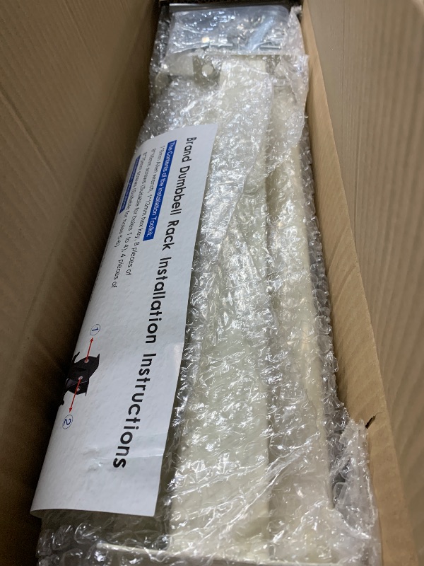 Photo 1 of (WHITE) ***STOCK PHTO REFERENCE ONLY*** CAP Barbell A-Frame Dumbbell Weight Rack | Color Series