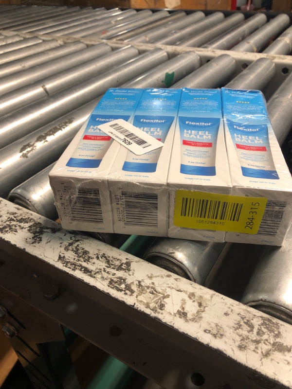 Photo 1 of ***FACTORY SEALED*** Flexitol Heel Balm, Rich Moisturizing & Exfoliating Foot Cream, Original Version, 4 Oz, 4PACK