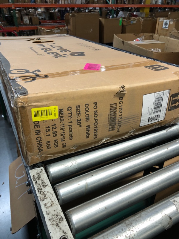 Photo 1 of ***FACTORY SEALED*** Glerc Fantacy 20 Inch Kids Bike for 7-14 Years Old Boys Girls with Water Bottle Holder & Headlight & Training Wheels, White