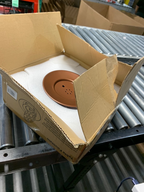 Photo 1 of (missing pieces) Pamopamo Indoor Tabletop Waterfall Moon Fountain, Home Décor Soothing Rain Sound Meditation Relaxing Fountains