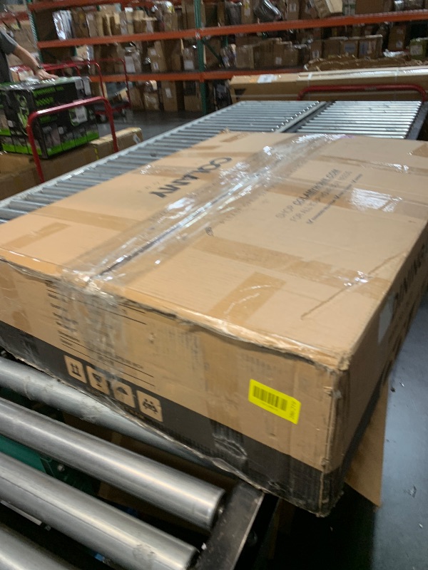 Photo 1 of (not four)(only two) COLAMY Upholstered Dining Chairs Set of 2, Modern Kitchen Chairs with Back, Fabric Side Dining Room